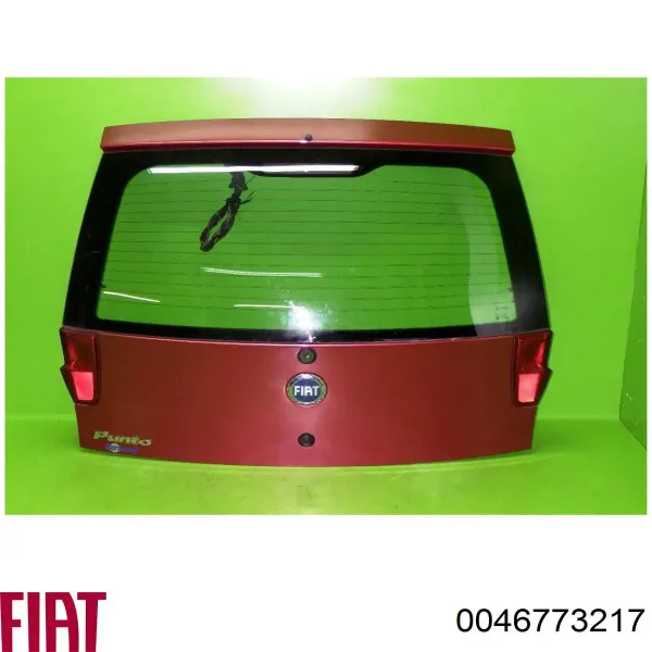 Porta traseira (3ª/5ª porta-malas (tampa de alcapão) 0046773217 Fiat/Alfa/Lancia