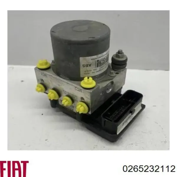 Unidade hidráulico de controlo ABS 0265232112 Fiat/Alfa/Lancia