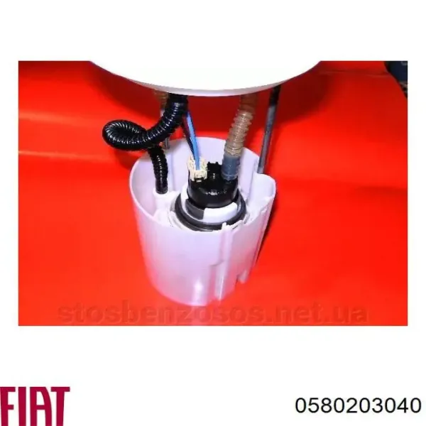 Módulo de bomba de combustível com sensor do nível de combustível 0580203040 Fiat/Alfa/Lancia
