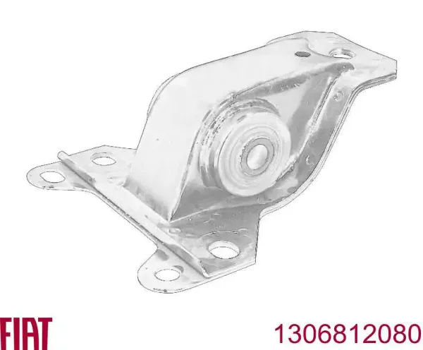 Consola da suspensão de lâminas do eixo traseiro 1319160080 Fiat/Alfa/Lancia