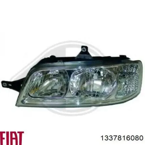 Luz esquerda Fiat/Alfa/Lancia 1337816080 preço, a partir de 128,06 USD
