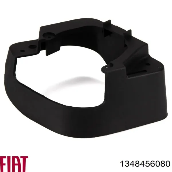Consola de fixação das luzes de nevoeiro esquerdas 1348456080 Fiat/Alfa/Lancia