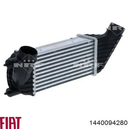 Radiador de intercooler 1440094280 Fiat/Alfa/Lancia