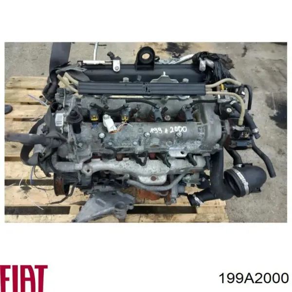 Motor montado Fiat Fiorino 