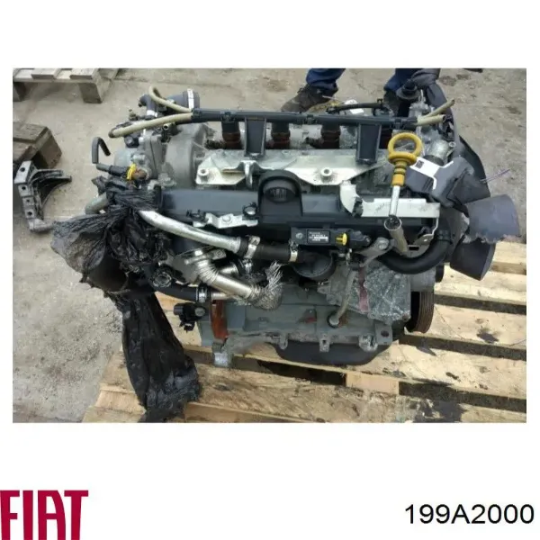 Motor montado Fiat Fiorino 