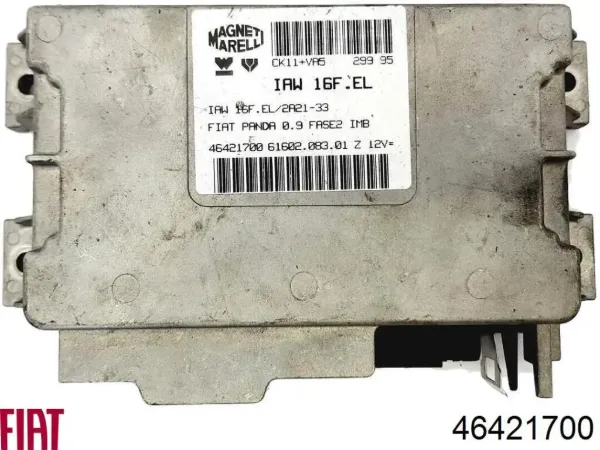Módulo de direção (Centralina eletrônica) de motor Fiat Panda I