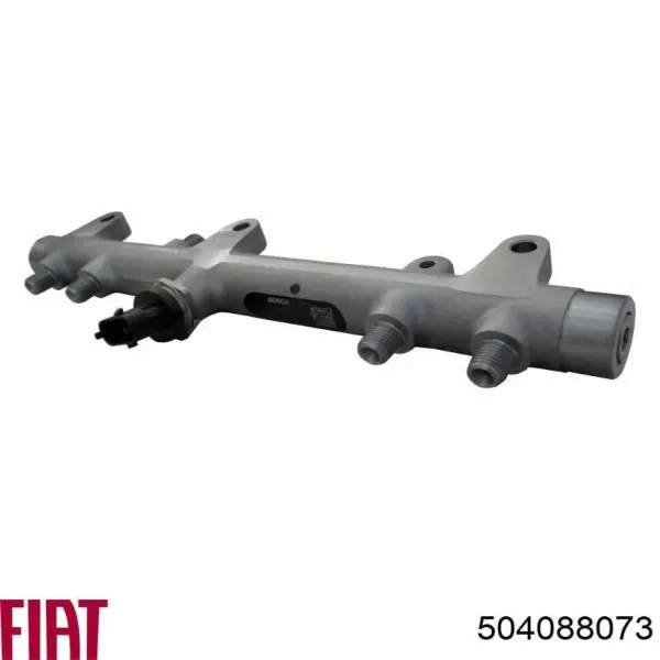 Distribuidor de combustível (rampa) 504088073 Fiat/Alfa/Lancia