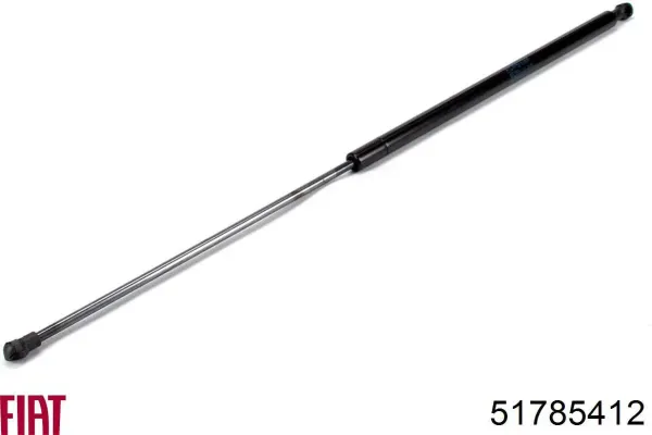 Amortecedor de tampa de porta-malas (de 3ª/5ª porta traseira) Fiat/Alfa/Lancia 51785412
