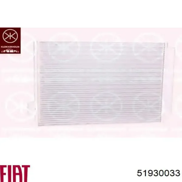 Compre 51930033 Fiat/Alfa/Lancia Radiador de aparelho de ar condicionado