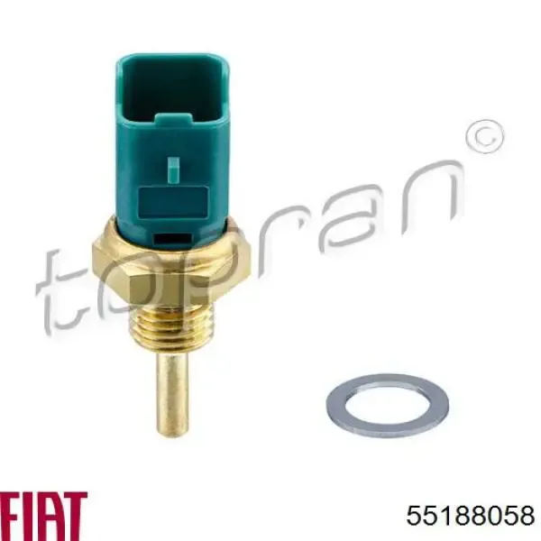 Sensor de temperatura do fluido de esfriamento Fiat/Alfa/Lancia 55188058 preço, a partir de