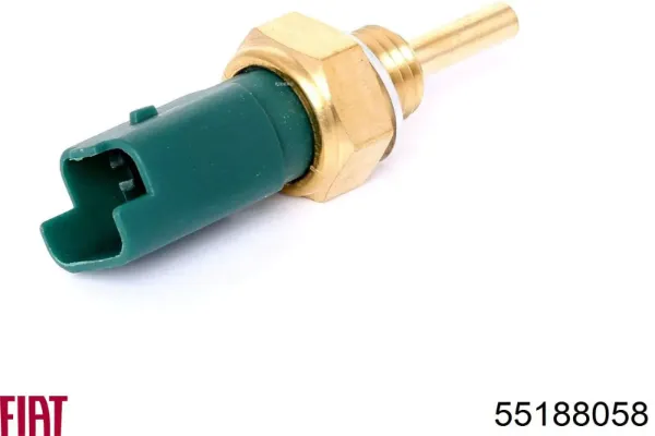 Sensor de temperatura do fluido de esfriamento Fiat/Alfa/Lancia 55188058