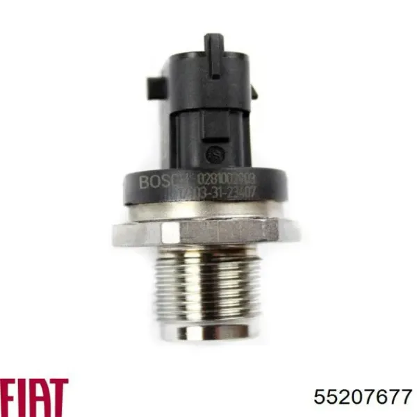 Sensor de pressão de combustível 55207677 Fiat/Alfa/Lancia