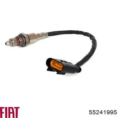 Sonda lambda, sensor de oxigênio até o catalisador 55241995 Fiat/Alfa/Lancia