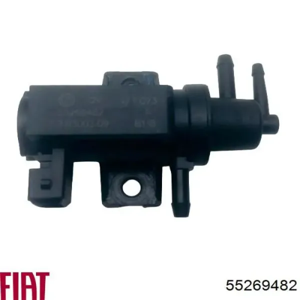 Convertidor de pressão (solenoide) de supercompressão 55269482 Fiat/Alfa/Lancia