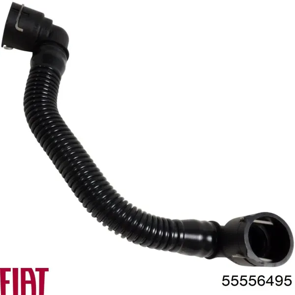 Cano derivado de ventilação de cárter (de separador de óleo) 55556495 Peugeot/Citroen