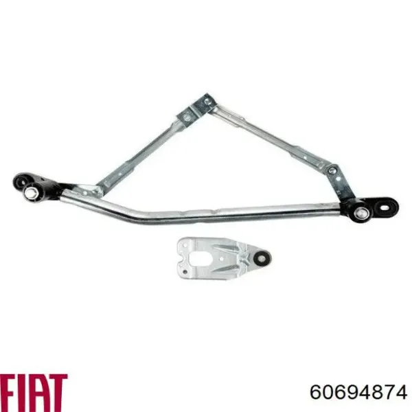 Trapézio de limpador pára-brisas 60694874 Fiat/Alfa/Lancia