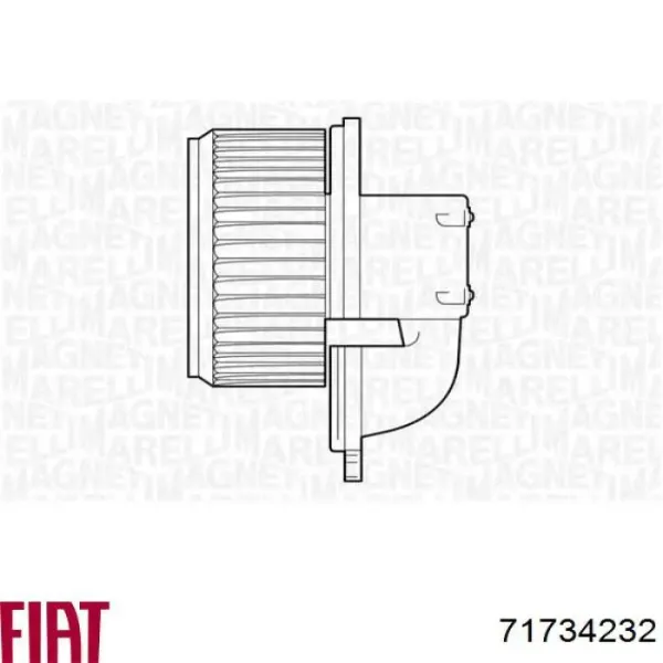 Compre 71734232 Fiat/Alfa/Lancia Motor de ventilador de forno (de aquecedor de salão)