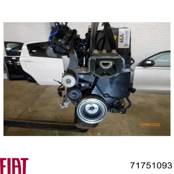 Motor montado para Fiat 500  312