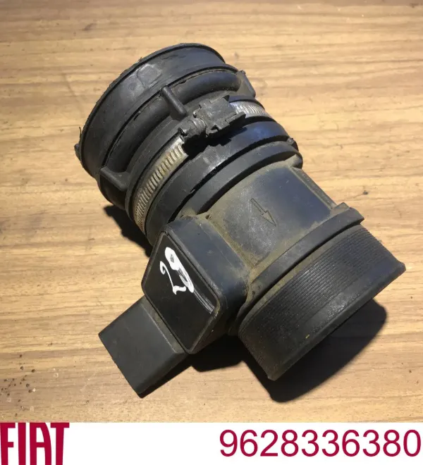 Sensor de fluxo (consumo) de ar, medidor de consumo M.A.F. - (Mass Airflow) 9628336380 Fiat/Alfa/Lancia