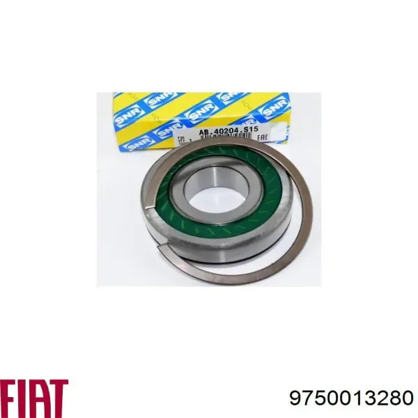 Rolamento da árvore secundária da Caixa de Mudança 9750013280 Fiat/Alfa/Lancia