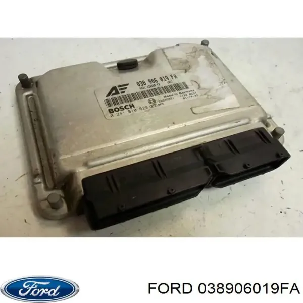 Módulo de direção (Centralina eletrônica) de motor 038906019FA Ford