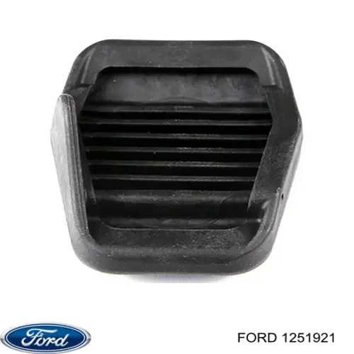 1251921 Ford Placa sobreposta de pedal do freio