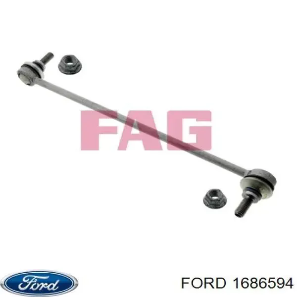 1686594 Ford montante de estabilizador dianteiro
