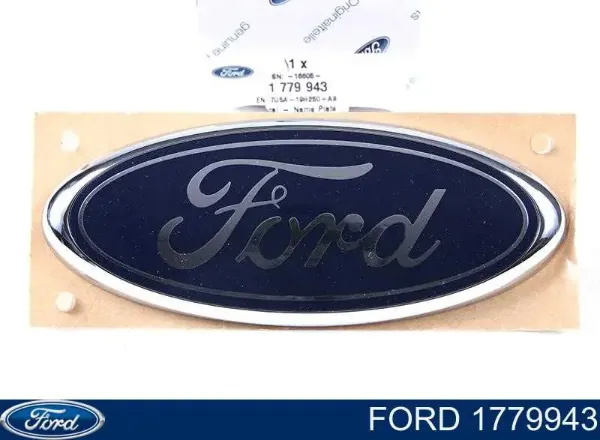  Emblema de tampa de porta-malas (emblema de firma) Ford Focus 2