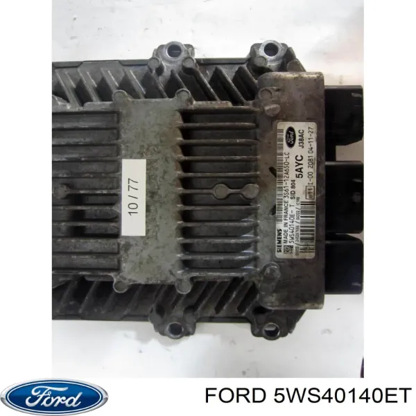 Módulo de direção (Centralina eletrônica) de motor 5WS40140ET Ford