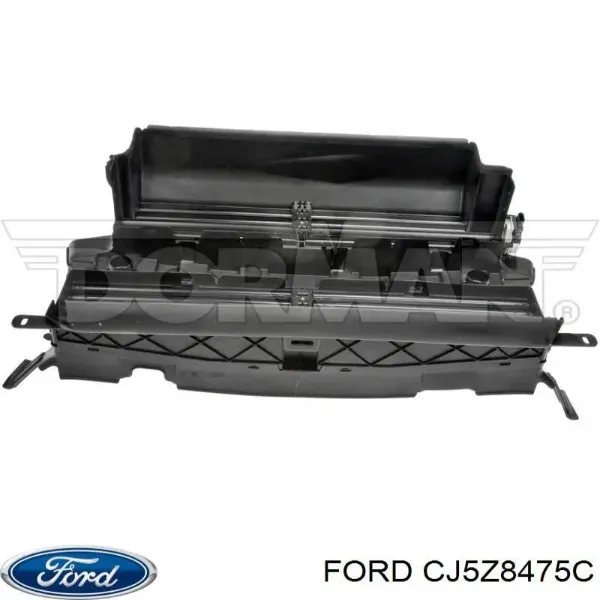 Perciana do radiador de esfriamento CJ5Z8475C Ford