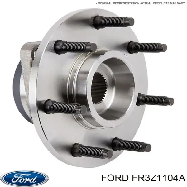 Cubo dianteiro FR3Z1104A Ford