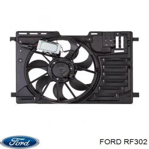 Difusor do radiador de esfriamento, montado com motor e roda de aletas Ford RF302 preço, a partir de