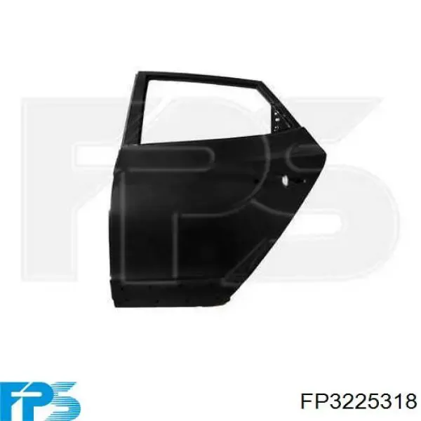 Porta traseira direita 770042S040 Hyundai/Kia
