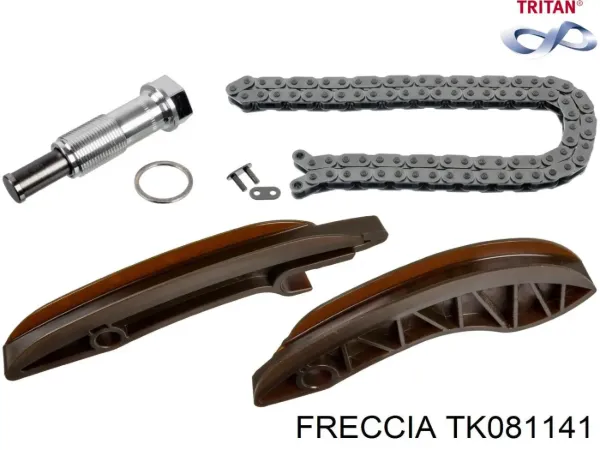 Cadeia do mecanismo de distribuição de gás, kit MCK0592 Magneti Marelli