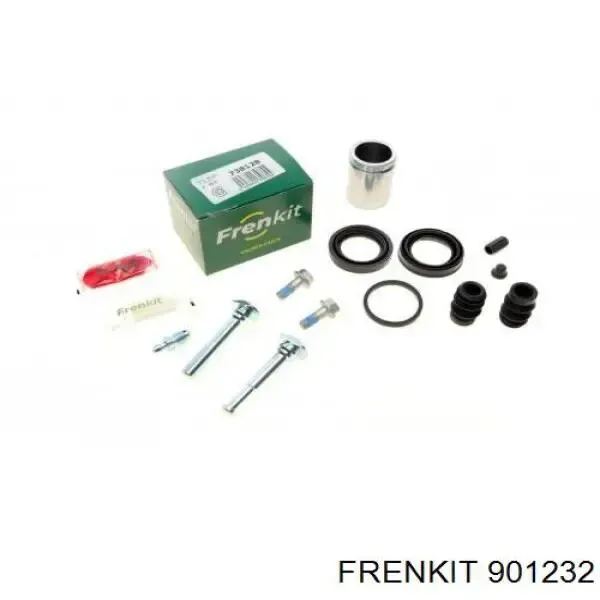 Kit de molas de fixação de sapatas de disco traseiras 901232 Frenkit