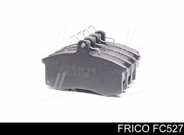 Sapatas do freio dianteiras de disco FC527 Frico