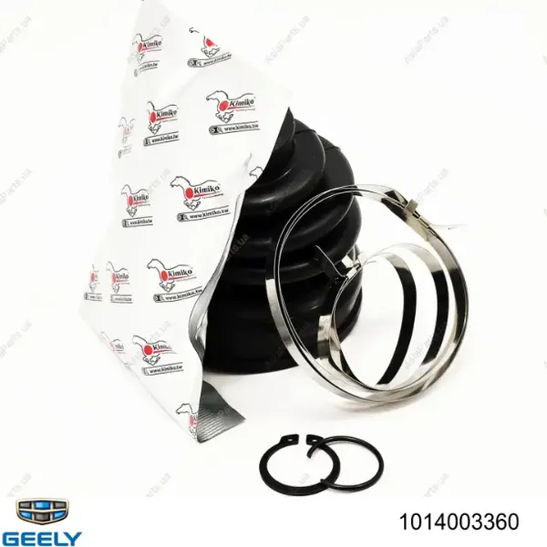 Bota de proteção interna de junta homocinética do semieixo dianteiro 1014003360 Geely