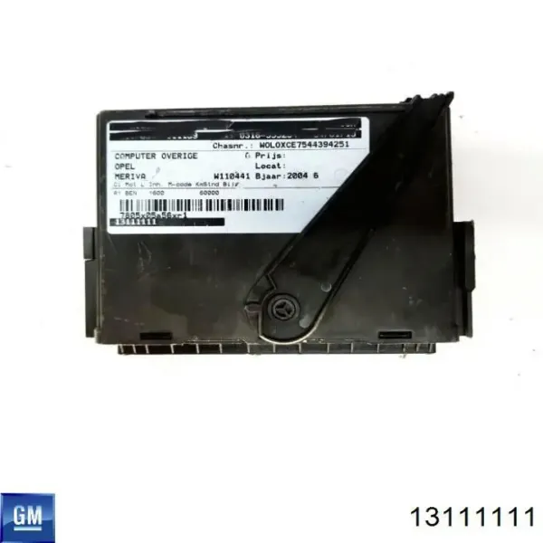 Unidade de conforto Opel Meriva A