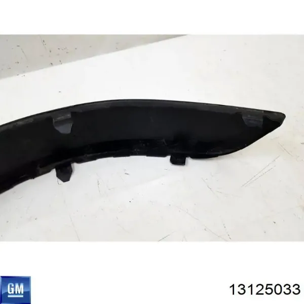 Moldura esquerda do pára-choque traseiro 13125033 General Motors