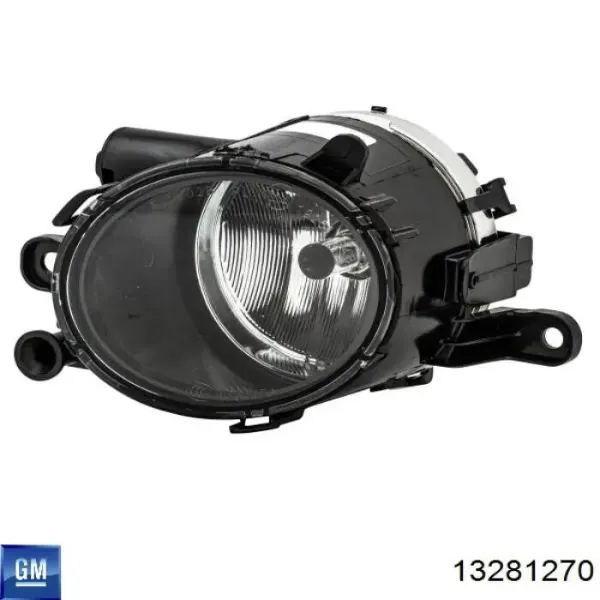 Luzes de nevoeiro esquerdas 13281270 General Motors