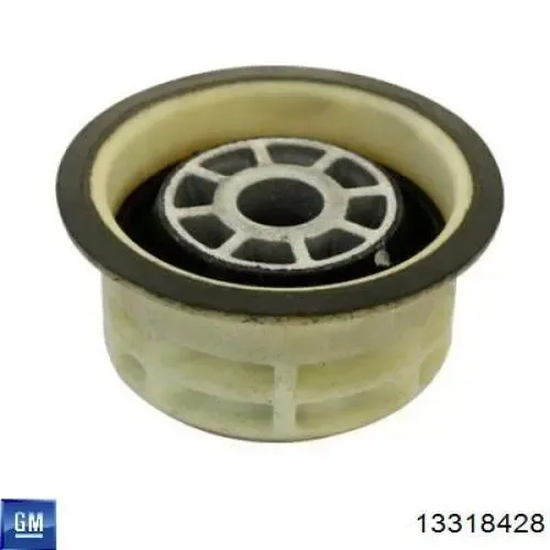 Bloco silencioso (coxim) de viga dianteira (de plataforma veicular) 13318428 General Motors