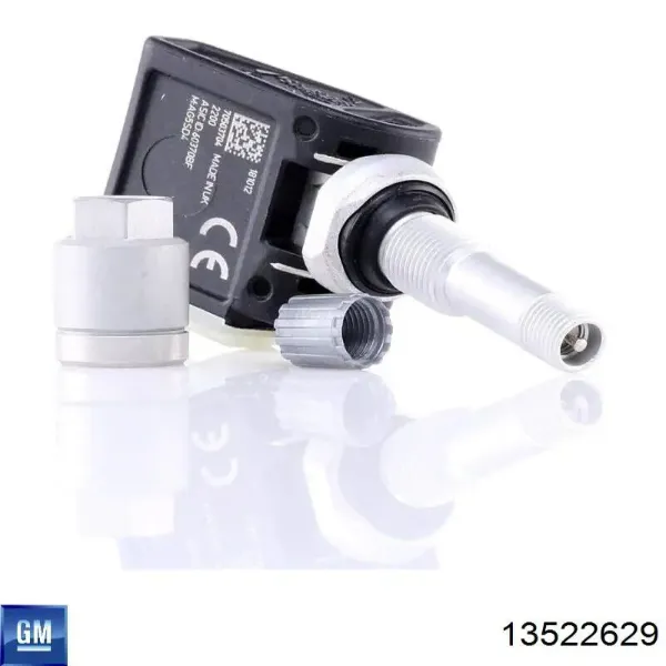 Válvula de controlo de pressão de ar no pneu 13522629 General Motors