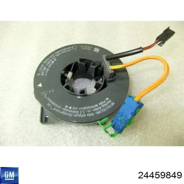 Anel AIRBAG de contato, cabo plano do volante 24459849 General Motors