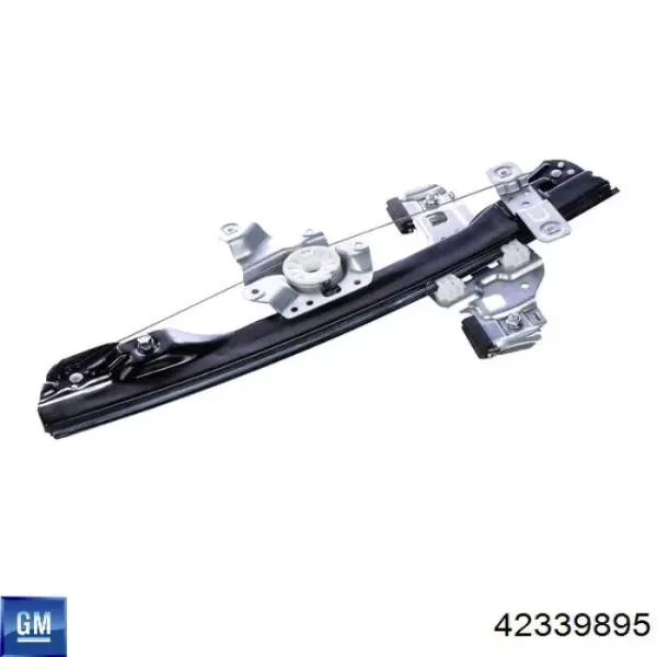 Mecanismo de acionamento de vidro da porta dianteira esquerda Chevrolet Aveo III