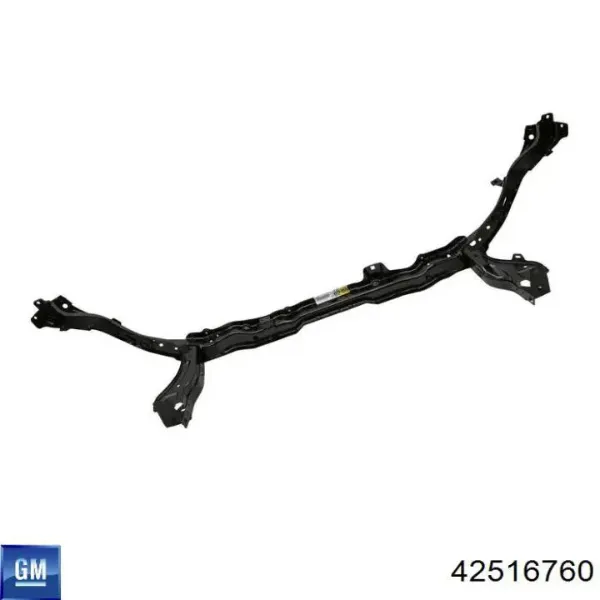 Suporte do radiador montado (painel de montagem de fixação das luzes) 42516760 General Motors