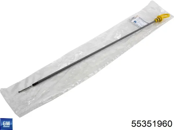 Sonda (indicador) do nível de óleo no motor 55351960 General Motors
