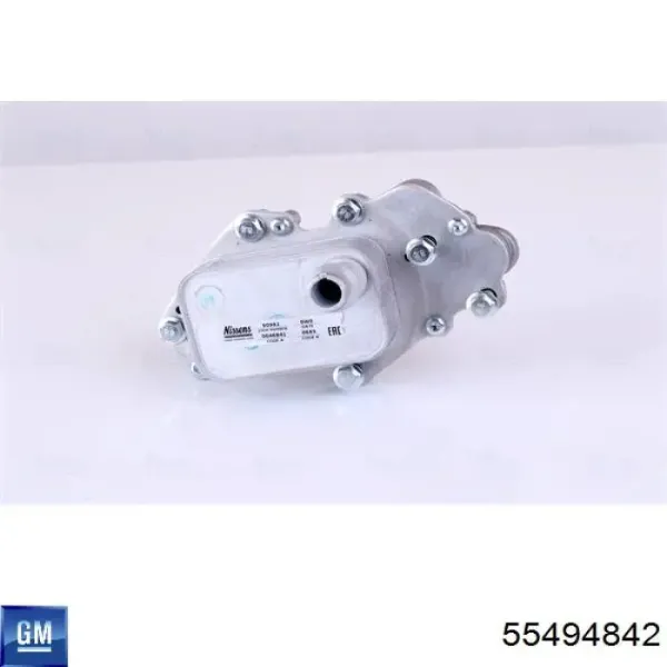 Radiador de óleo 55494842 General Motors