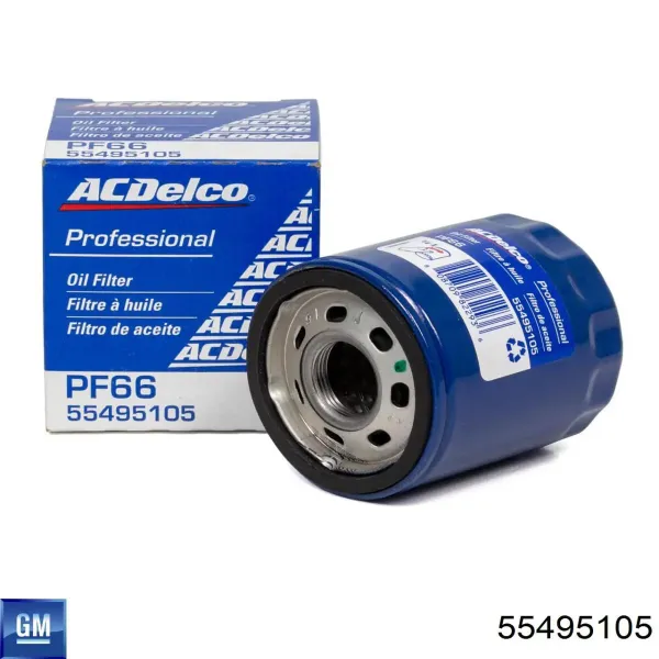 Filtro de óleo 55495105 General Motors