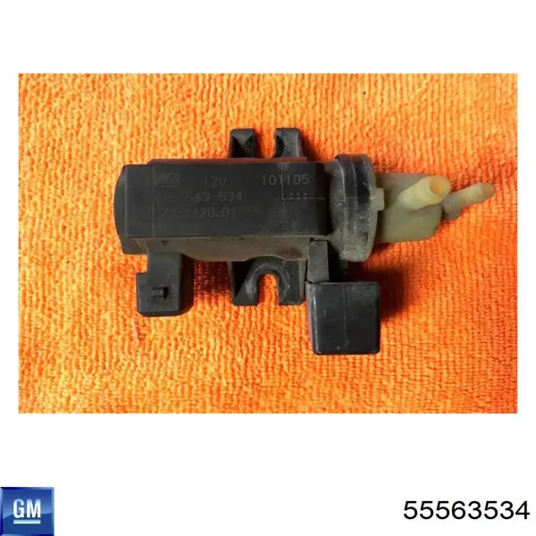 Convertidor de pressão (solenoide) de supercompressão 55563534 General Motors