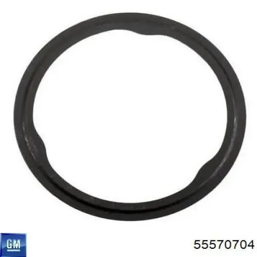 Vedante de turbina dos gases de escape, escape 55570704 General Motors